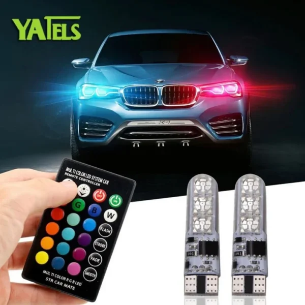 RGB T10 Car Parking Light